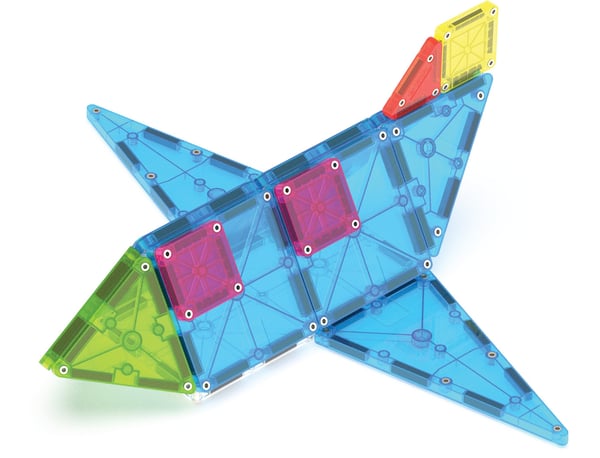 MAGNA-TILES® City Center magnetisk stadskärna, 110 delar