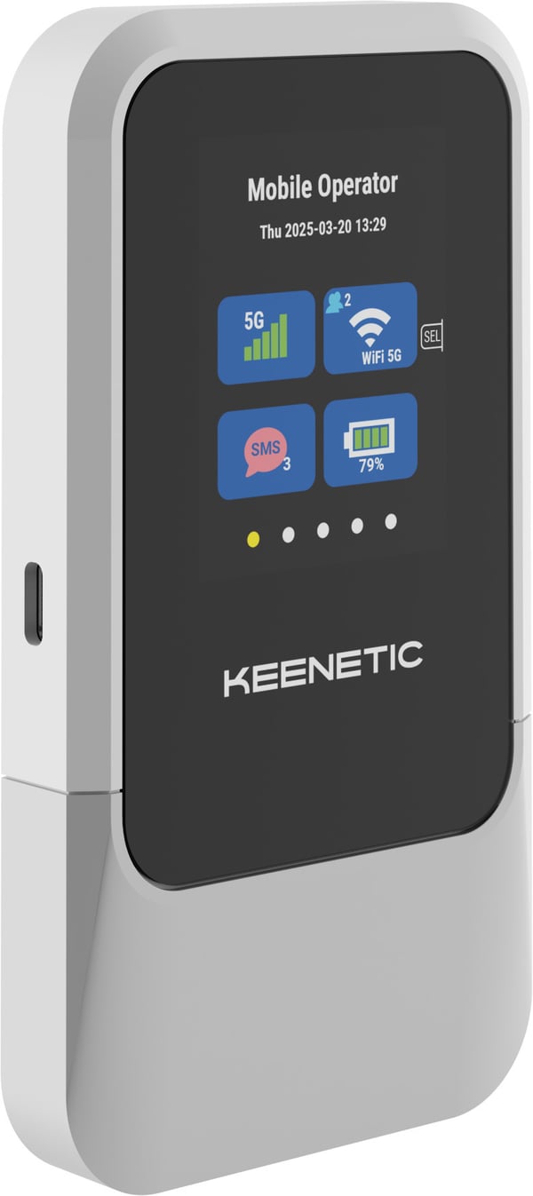 Keenetic Roamer 5G Wi-Fi 6 mobilrouter