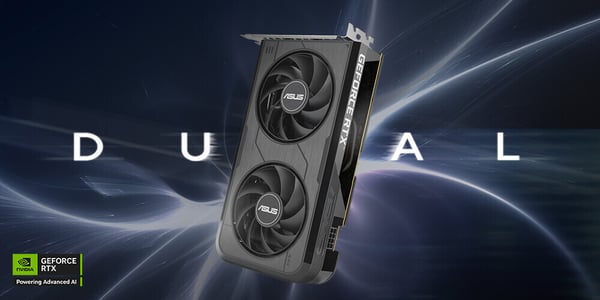 Asus DUAL GeForce RTX 5050 OC grafikkort, 8 GB