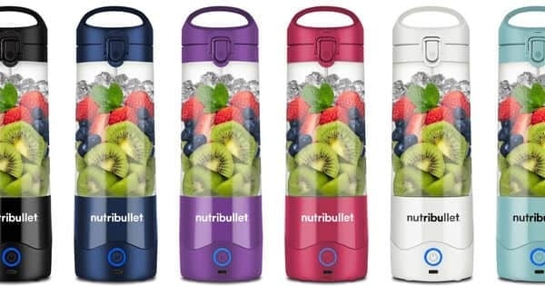 Nutribullet bärbar mixer, ljusblå