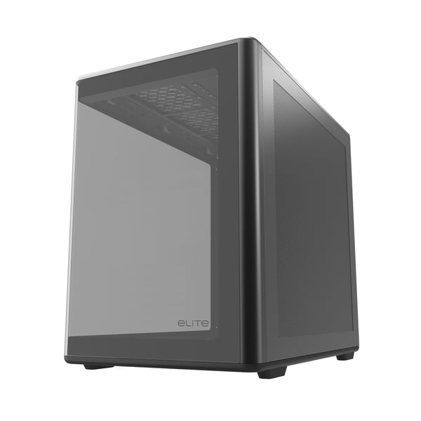 Cooler Master Elite 600 4 Fläktar ATX-chassi, svart