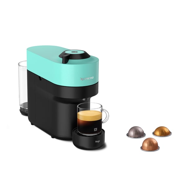 Nespresso Vertuo Pop by Sage kapselmaskin, mint