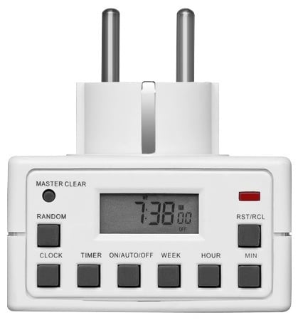 Goobay Compact digital veckotimer för inomhusbruk