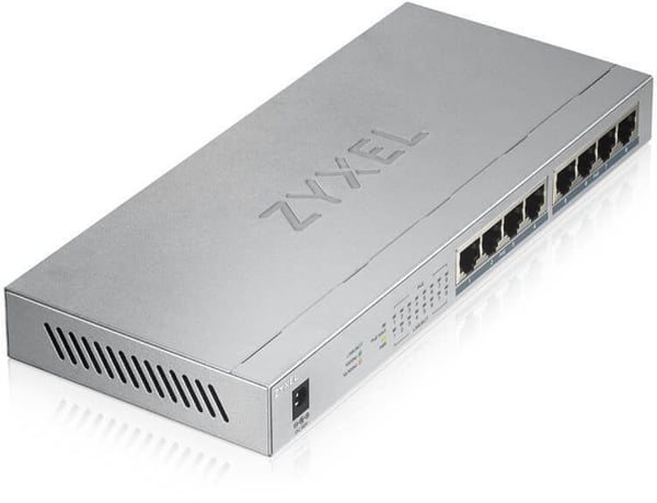 ZyXEL GS1008HP 8port switch.