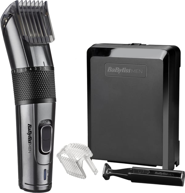 BaByliss E978E Carbon Titanium hårklipper og skægtrimmer