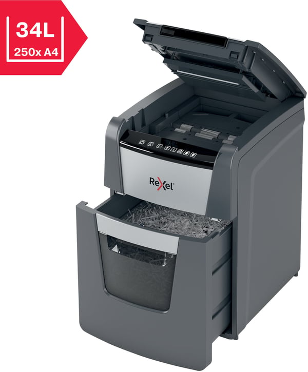 Rexel Optimum 100X automatisk papirklipper, P4