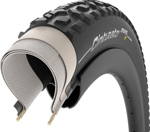 Pirelli Cinturato Gravel M 50-584 dæk, sort/brun