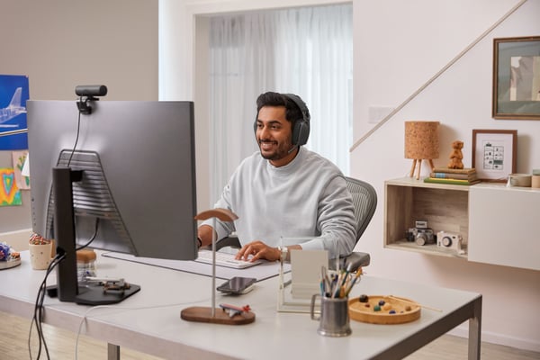 Logitech Zone Vibe Wireless trådløse hovedtelefoner, grafit
