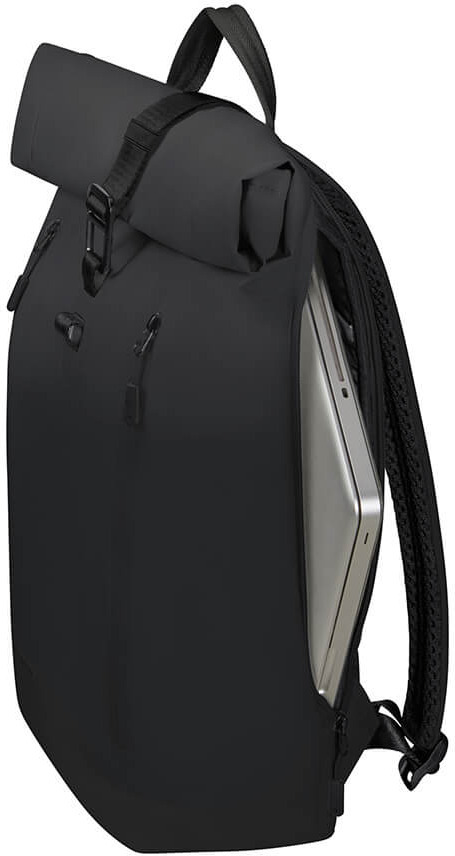 Samsonite Coatify Biz Rolltop 15,6" -rygsæk, sort