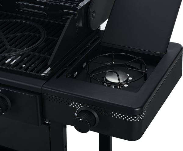Anton Oliver Black BX-Double gas-/kolgrill