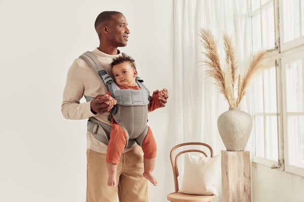 BabyBjörn Harmony 3D Mesh bärsele, Grå beige
