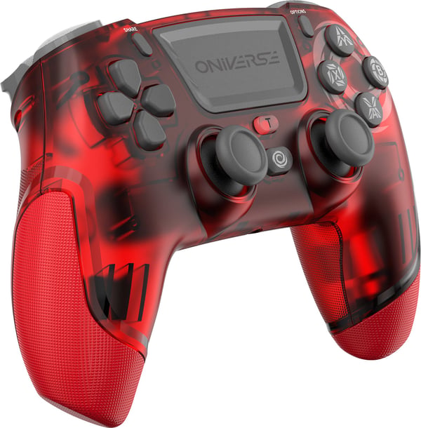 Oniverse Revolt v2 trådlös spelkontroll, Mars Red, PS4