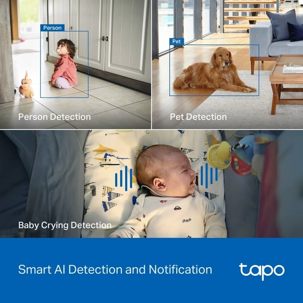 TP-LINK Tapo C260 övervakningskamera för inomhusbruk