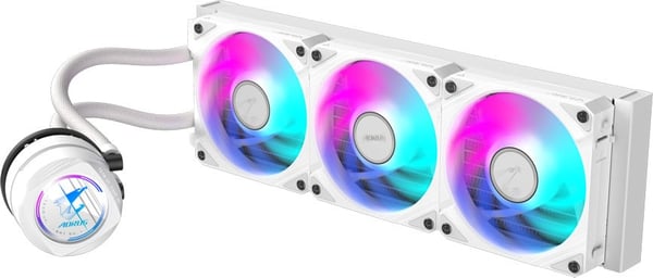 Gigabyte AORUS WATERFORCE II 360 ICE vätskekylningssystem, vitt