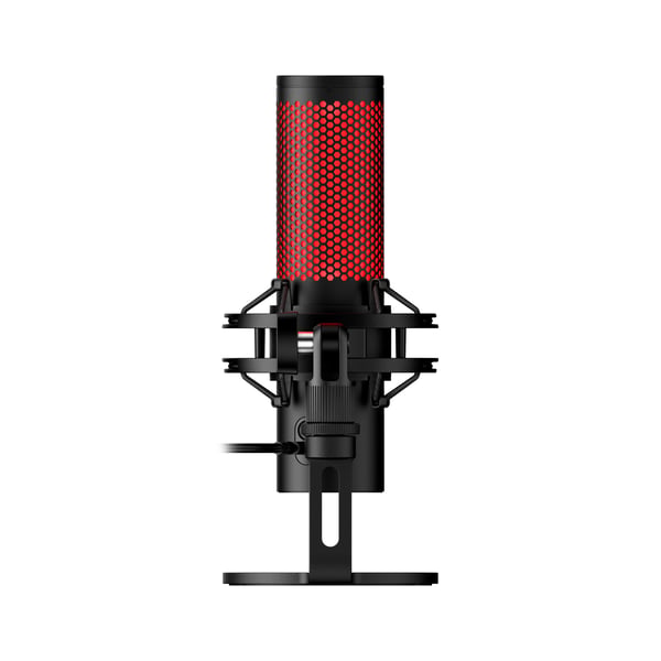 HyperX QuadCast 2 USB-mikrofon, svart