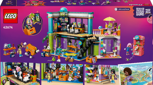 LEGO Friends 42674 - Serietidnings- och spelbutik