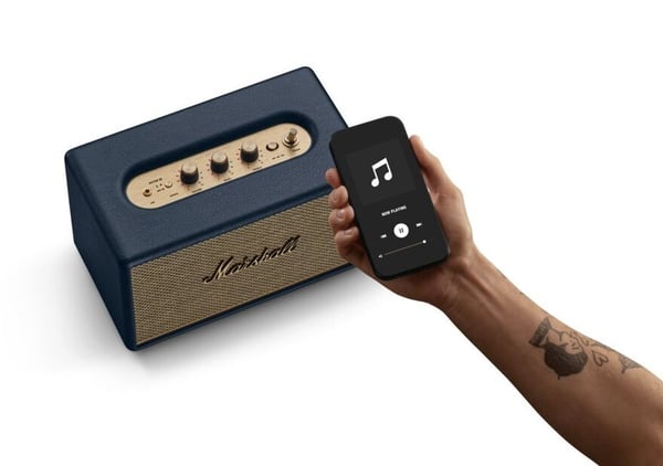 Marshall Acton III -Bluetooth-högtalare, Midnattsblå