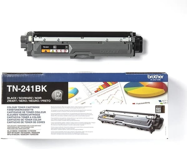 Brother TN241BK -lasertonerkassett, svart