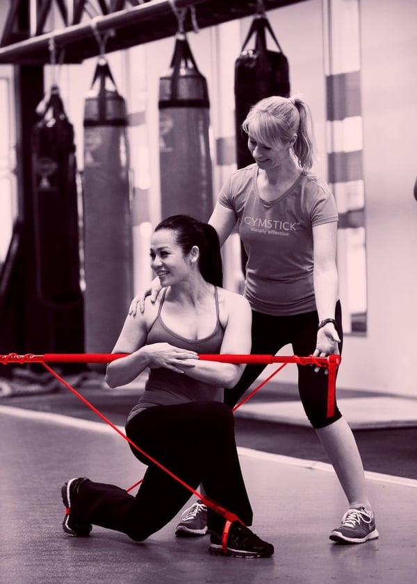 Gymstick Original Super Strong 2.0 træningsstang, guld