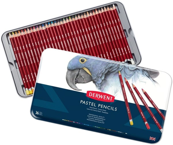 Derwent Pastel Pencil - pastellpennset, 36 pennor