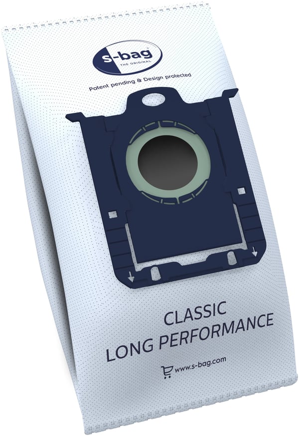 Electrolux Classic Lang Performance E201S S-Bag - støvpose, 4 stk.