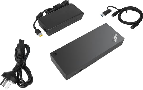 Lenovo ThinkPad Hybrid USB-C med USB-A dockningsstation