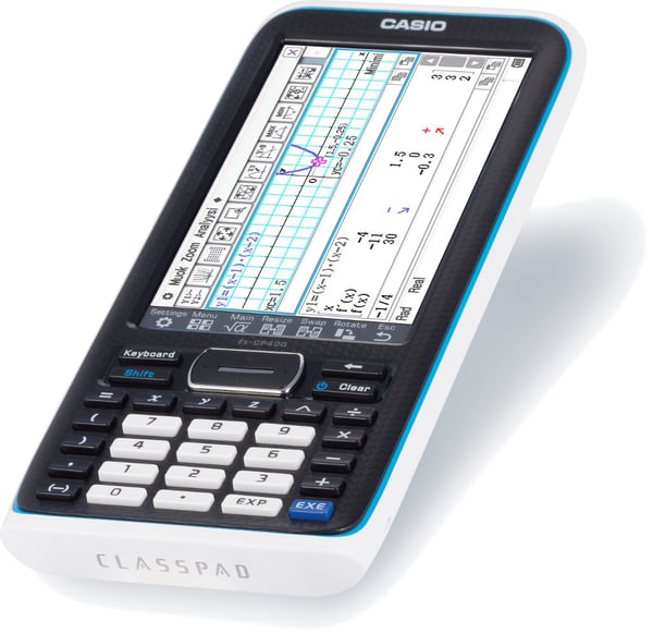 Casio ClassPad II fx-CP400 -symbolisk grafiräknare och programvarulicens 36 månader