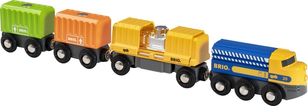 BRIO World 33982 - Vare- og 3 vogne