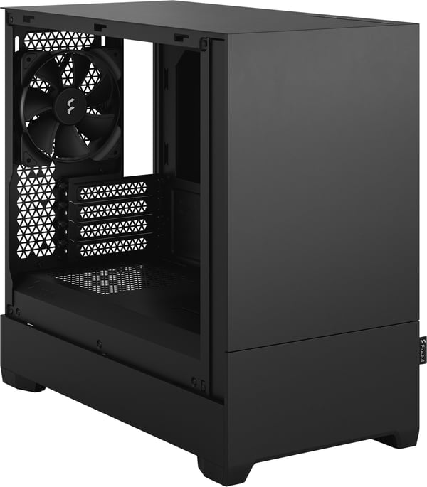 Fractal Design Pop Mini Silent Black Mini-ITX-chassi, svart