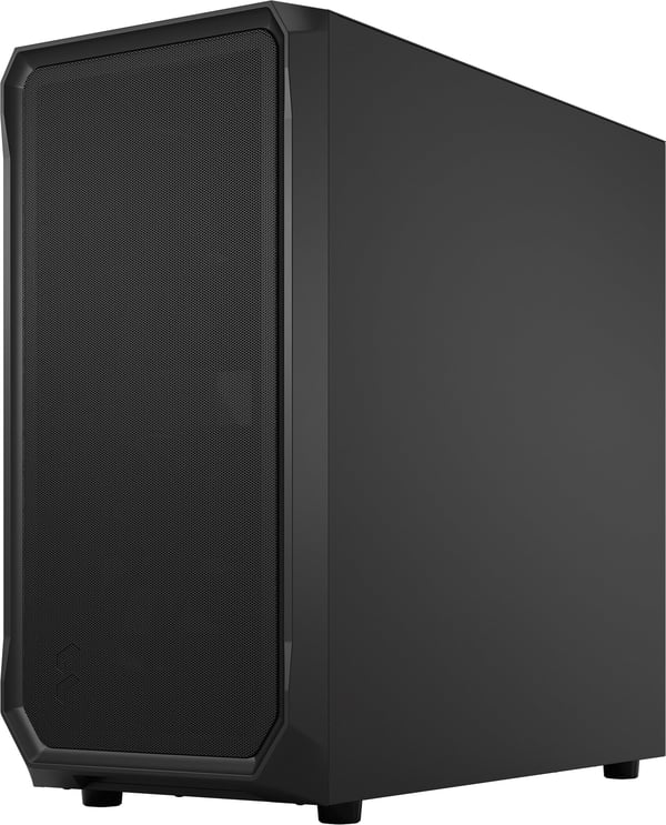 Fractal Design Focus 2 Sort TG Klar Tint ATX-kabinet med vindue, sort
