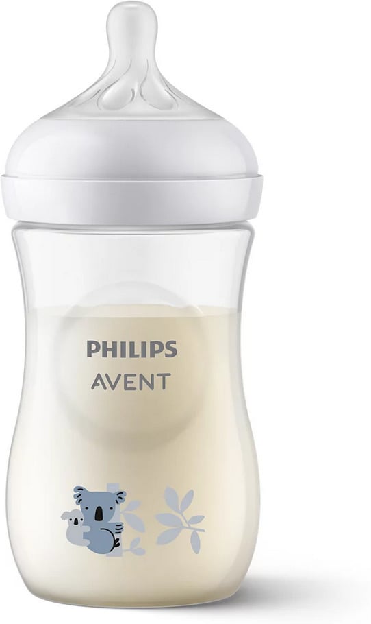 Philips Avent SCY903/67 Natural Response - sutteflaske, 260 ml, koala