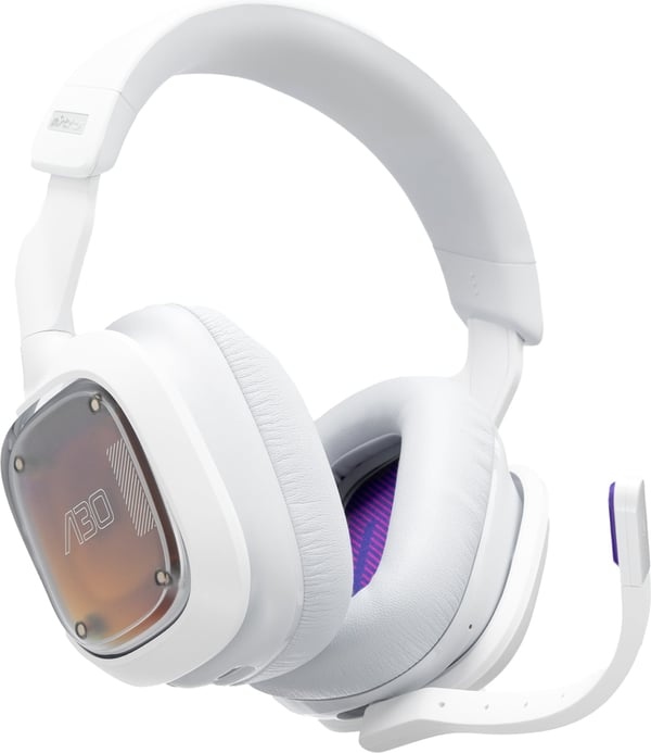 Logitech G Astro A30 Trådløse PlayStation/PC-spilheadset, hvid
