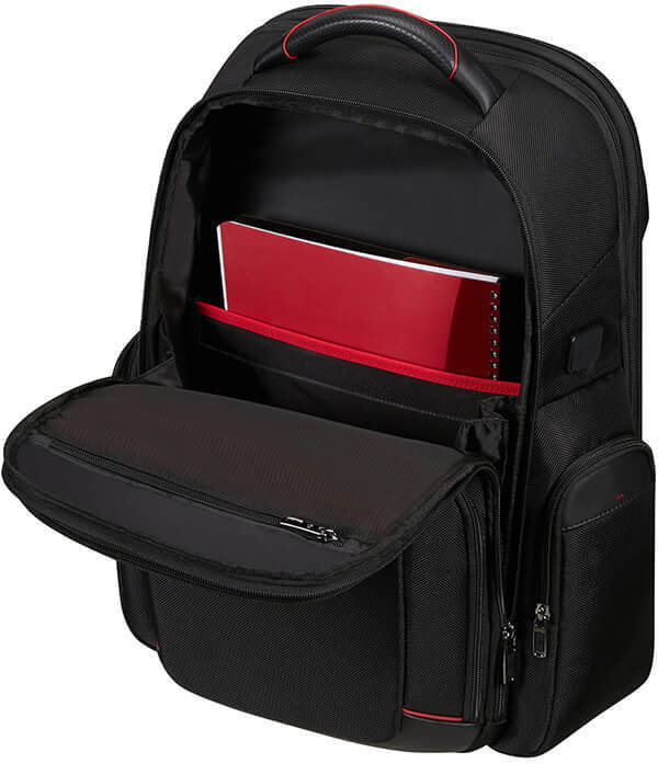 Samsonite PRO DLX6 17.3" -datorryggsäck, svart