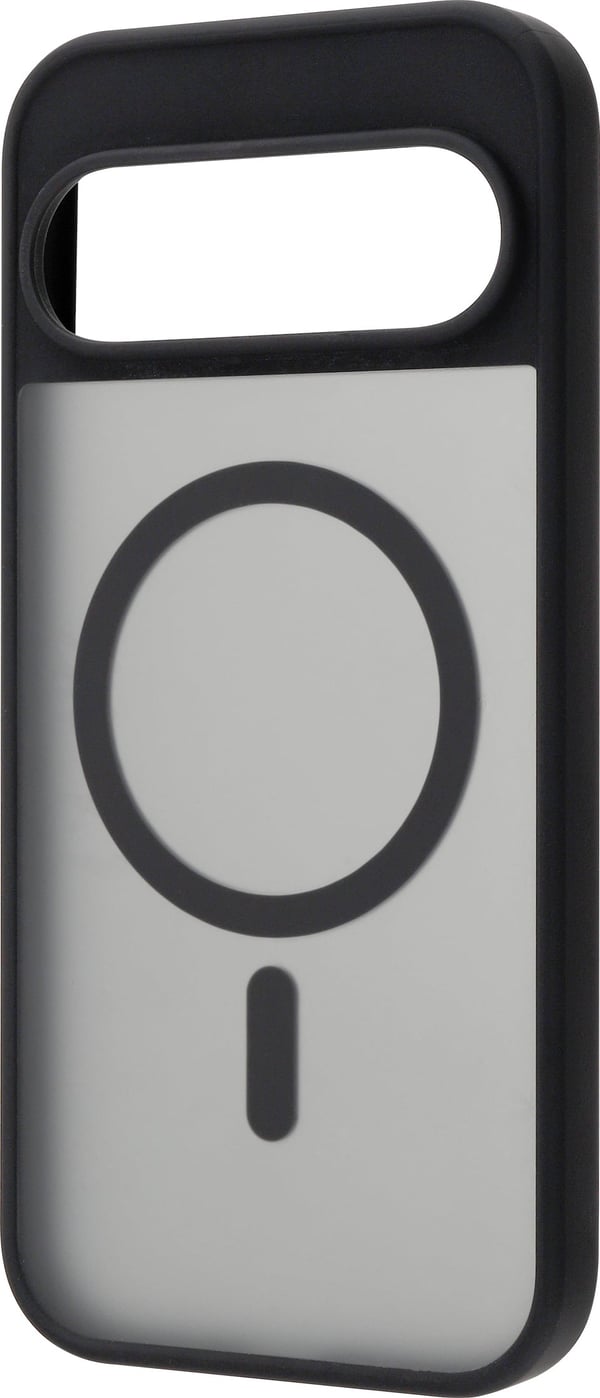 FoneKit Magnetisk Soft Touch-skyddsfodral, Google Pixel 9, svart/grå