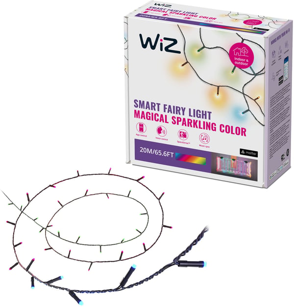 WiZ Fairy Light dekoration belysning, 160 LED-lamper