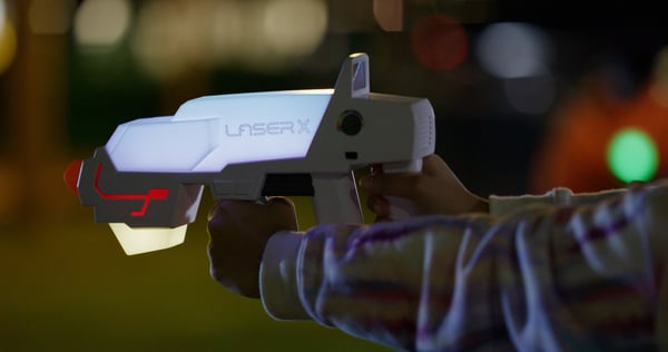 Laser X Ultra, Långdistansblaster till Blaster - laserpistolspelet