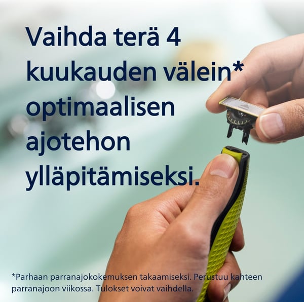 Philips OneBlade QP420/50 360 udskiftningsblade, 2 stk.
