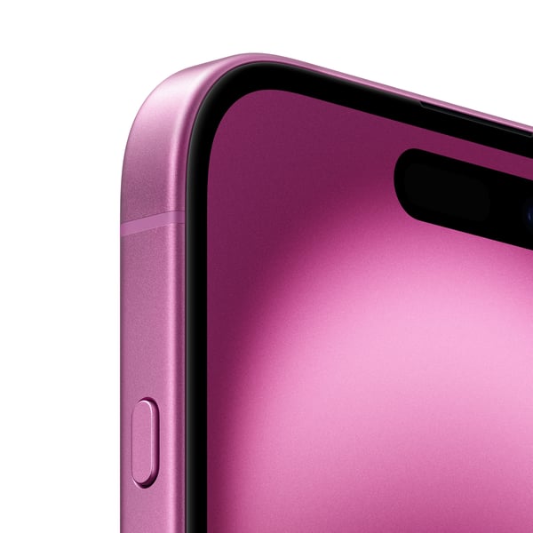 Apple iPhone 16 128 GB-telefon, rosa (MYEA3)