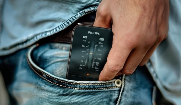 Philips TAR1509/00 bærbar FM/AM-radio