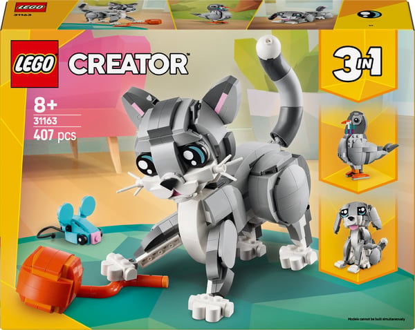 LEGO Creator 31163 – Lekfull katt