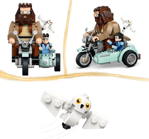 LEGO Harry Potter 76443 – Hagrid og Harry på motorcykelæventure