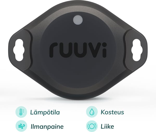 RuuviTag Pro (4in1) - hållbar Bluetooth-termometer
