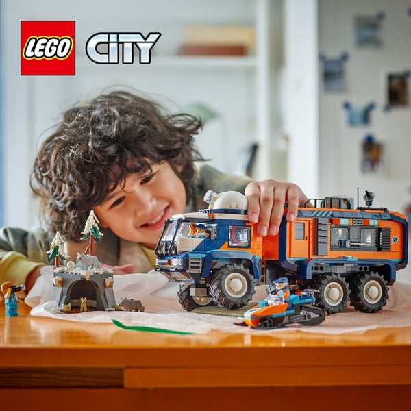 LEGO City 60471 Arktiska forskarens vetenskapliga laboratorietruck