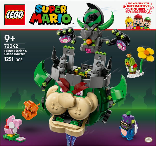 LEGO Super Mario 72042 - Prins Florian och Bowsers slott