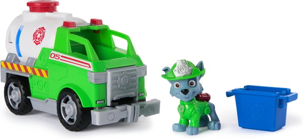 Paw Patrol Brandräddning, Rocky och fordon