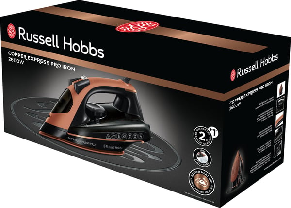 Russell Hobbs Copper Express Pro Strykjärn ångstrykjärn
