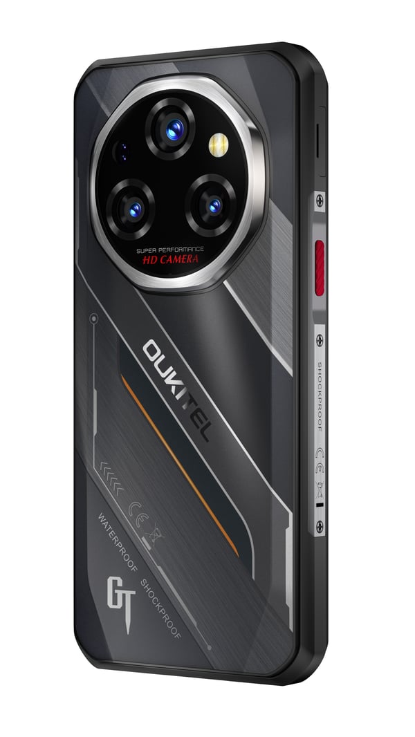 Oukitel WP62 5G-telefon, 512/16 GB, svart
