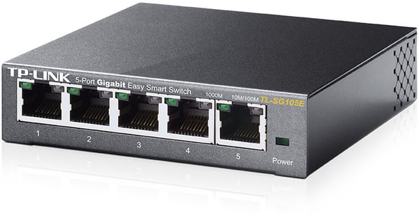 TP-LINK TL-SG105E - 5-portars switch