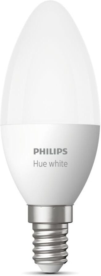Philips Hue -LED-smartlampa, BT, White, E14, ljusstakeformad