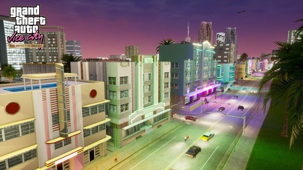 Grand Theft Auto: The Trilogy - The Definitive Edition-spillet til PS4